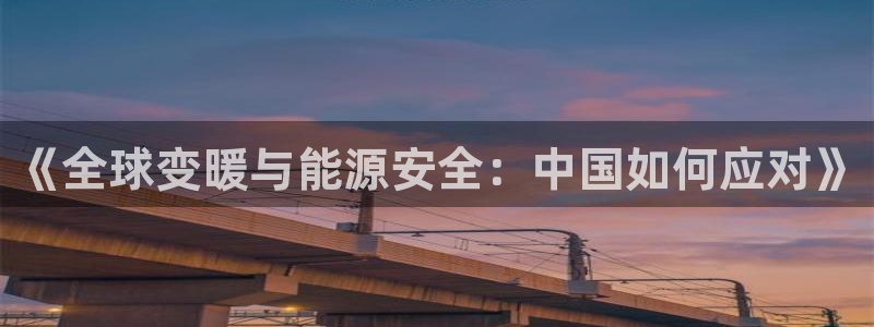 《全球变暖与能源安全：中国如何应对》